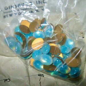 "VINTAGE FROM GINSBURG INC IN NEW YORK CITY STONES FOR THE JEWELRY CRAFTER"